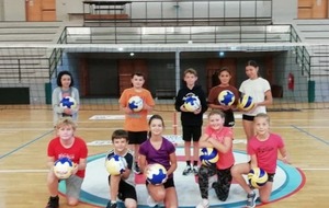 Les samedi matin, c'est volley pour les plus jeunes !