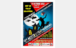  Nuit du Volley  Halloween Edition 2022 / Lundi 31 Octobre