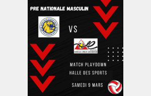 MATCH PLAYDOWN SENIORS