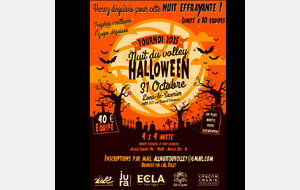 Tournoi Nuit du Volley Halloween