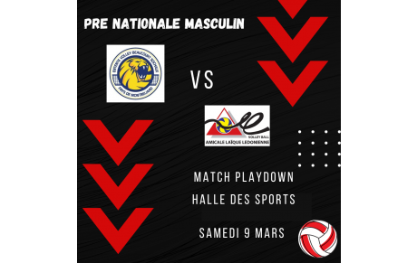 MATCH PLAYDOWN SENIORS